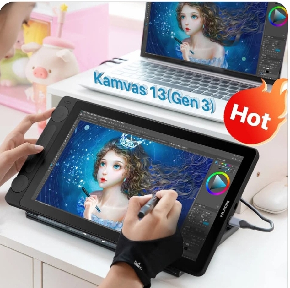 Moniteur de dessin portable pro 13pouces